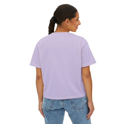 Boxy Tee — "Stay Away From Niggas That Disturb Ya Nervous System" Graphic Shirt