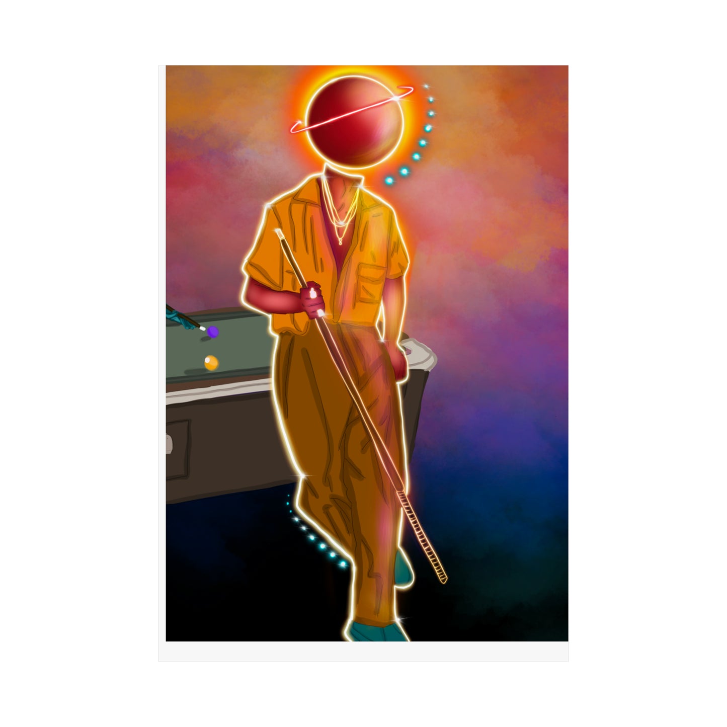 8ball Vertical Poster