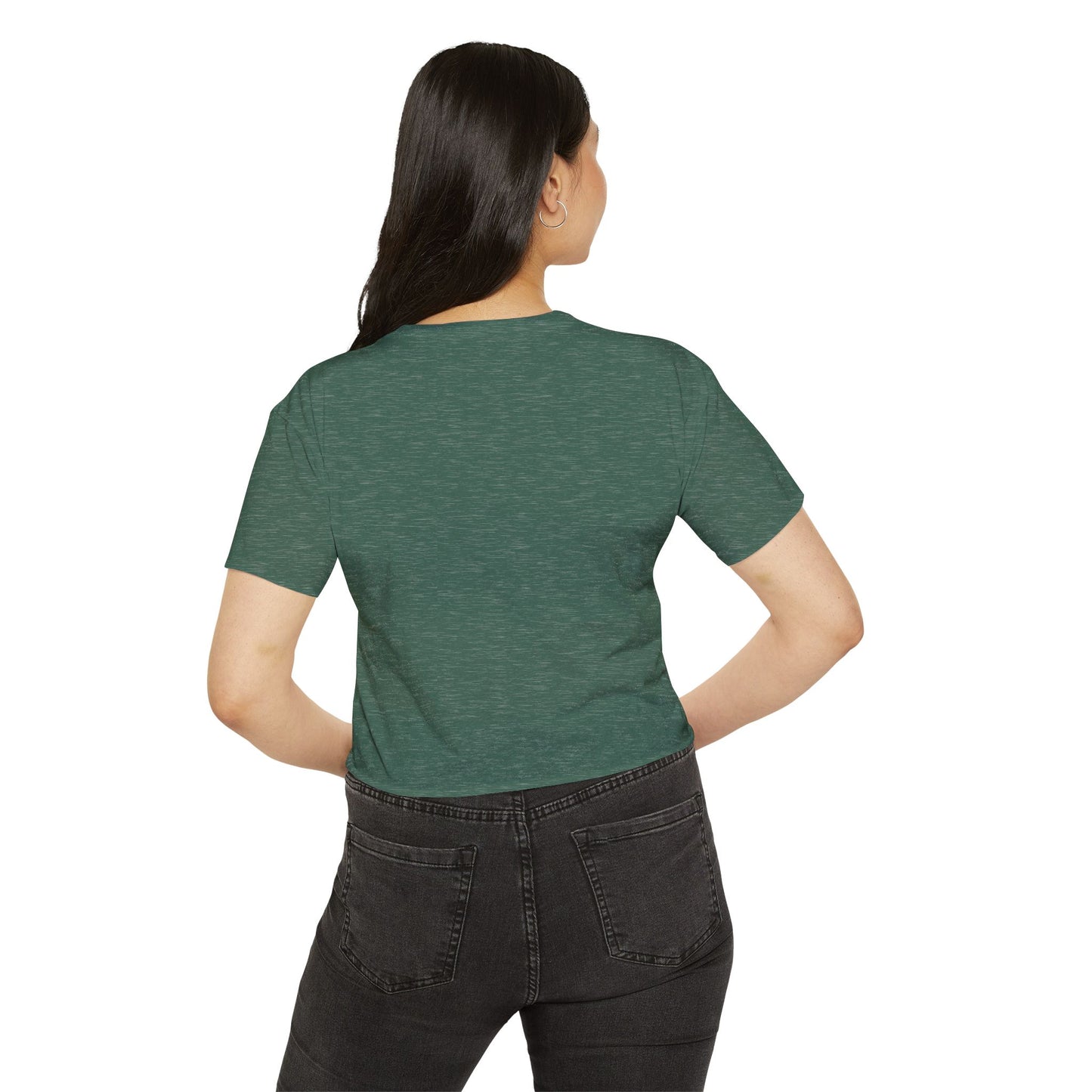 Hot Girls Healing Crop Top — Empowerment Festival Tee