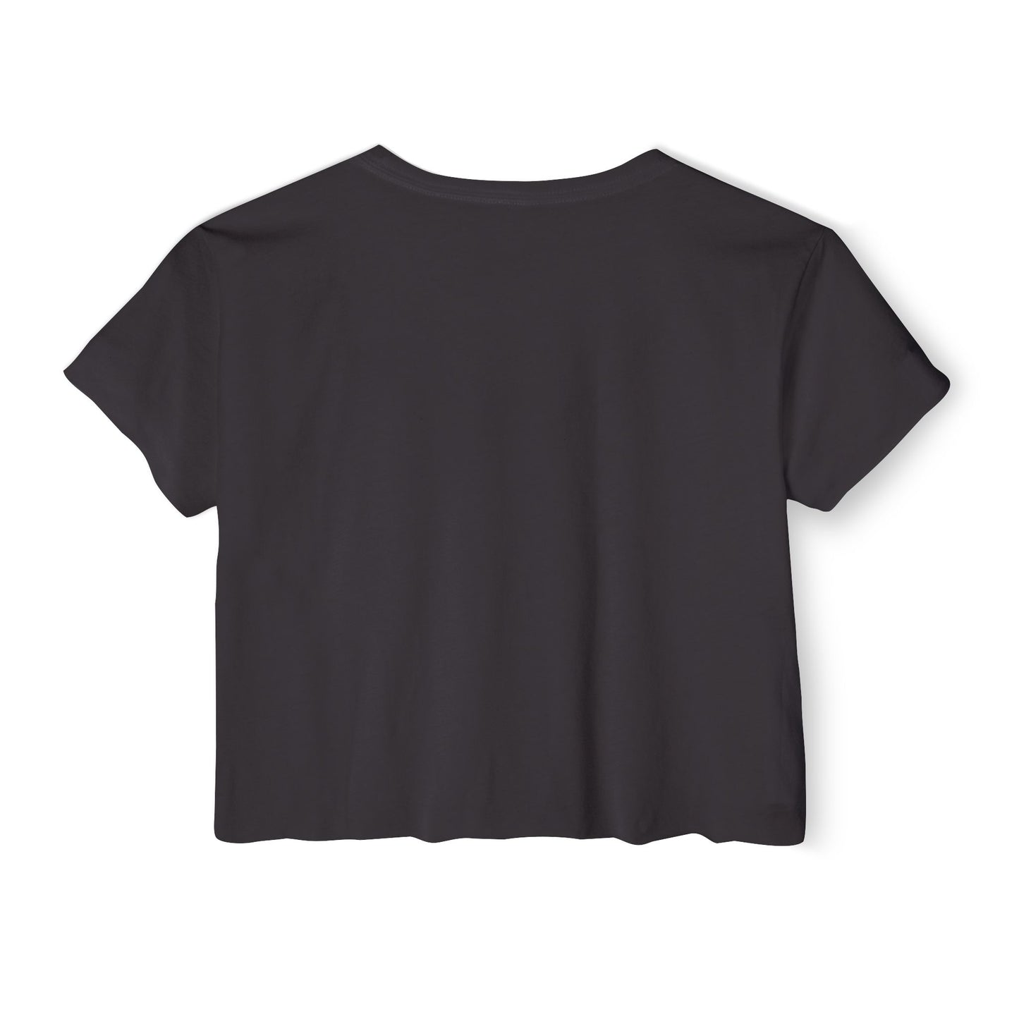 Festival Crop Top – "Holistic Hoochie University" Retro Pinup Graphic
