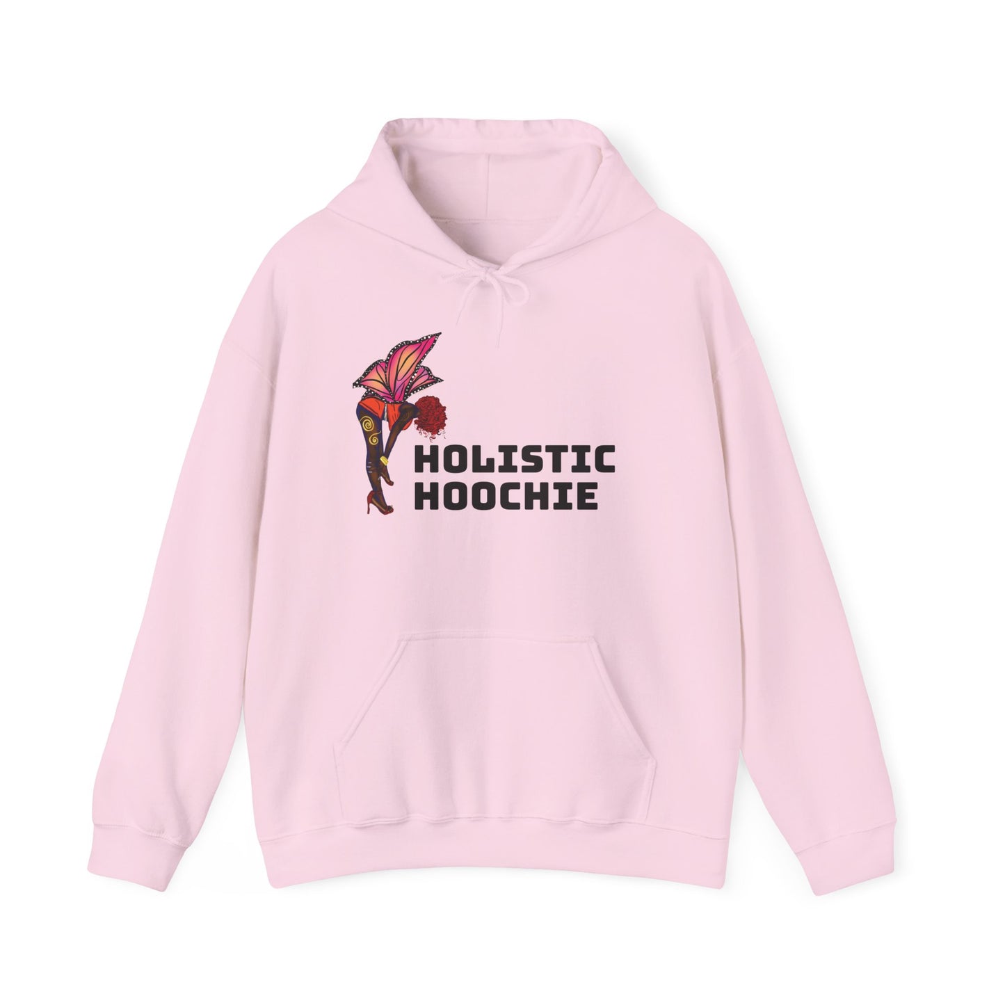 Holistic Hoochie Hoodie – Spiritual Floral Graphic Hooded Sweatshirt
