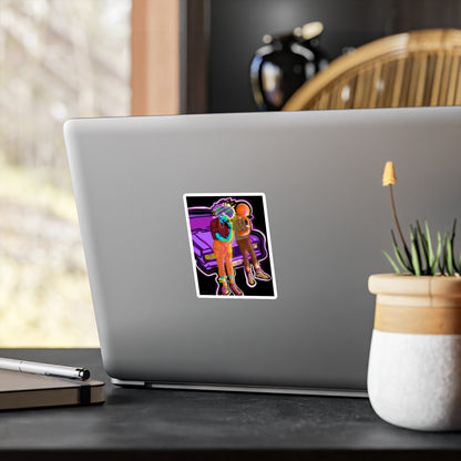 Cosmic homies kid cut sticker