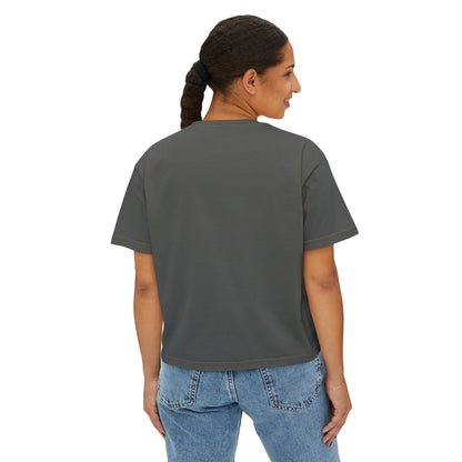 Boxy Tee — "Stay Away From Niggas That Disturb Ya Nervous System" Graphic Shirt