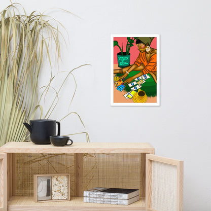 Answers Framed poster